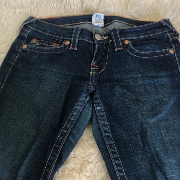True Religion LIGHTLY USED! Straight BootLeg jeans - Picture 3 of 5